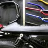 Retro Seat Hump Saddle for Cafe Racers Compatible with for HONDA CL, CB400, 450, 500, 550, Kawasaki KZ400, K750, for Suzuki ST, GR, GS, TU