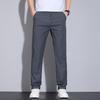 Spring and Summer New Light Business Casual Pants Teen Men's Straight Casual Pants Men's Trend Versatile Casual Pants