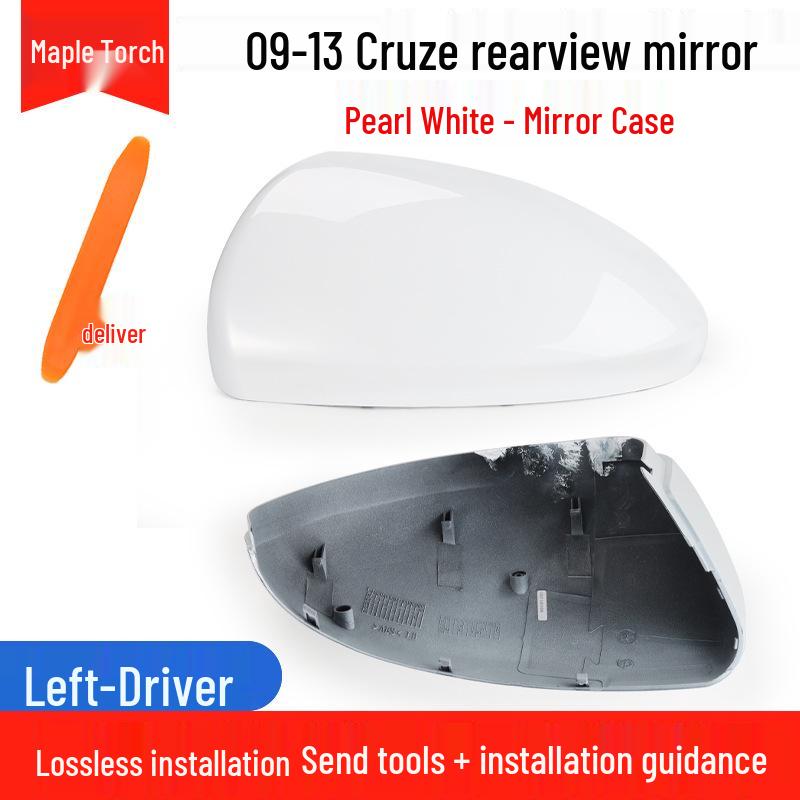 For 09-16 Chevrolet Cruze Rearview Mirror: Reflector Shell with Heating Lens