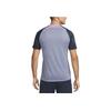 Nike Tottenham Hotspur Strike Embroidered Letter Print Patchwork Short Sleeve Soccer Jersey Men Tops Iron-Purple DX3025-524