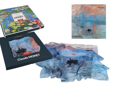 Scarf - C. Monet, Sunrise (Carmani)