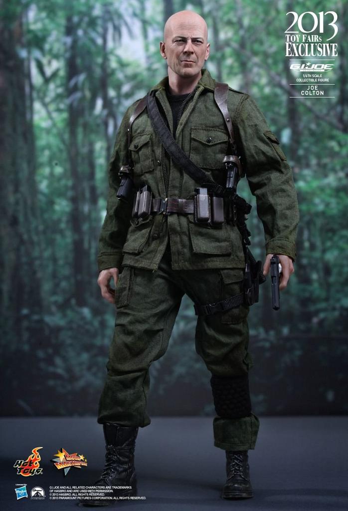 Limited to 1000 units for domestic Movie Masterpiece scale figure of Joe Colton from distribution 1/6 G.I. Joe Retaliation.