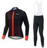 Cycling Suit Long Sleeve Suit Men's and Women's Quick-Drying Highway Mountain Bike Suit Outdoor Cycling Equipment