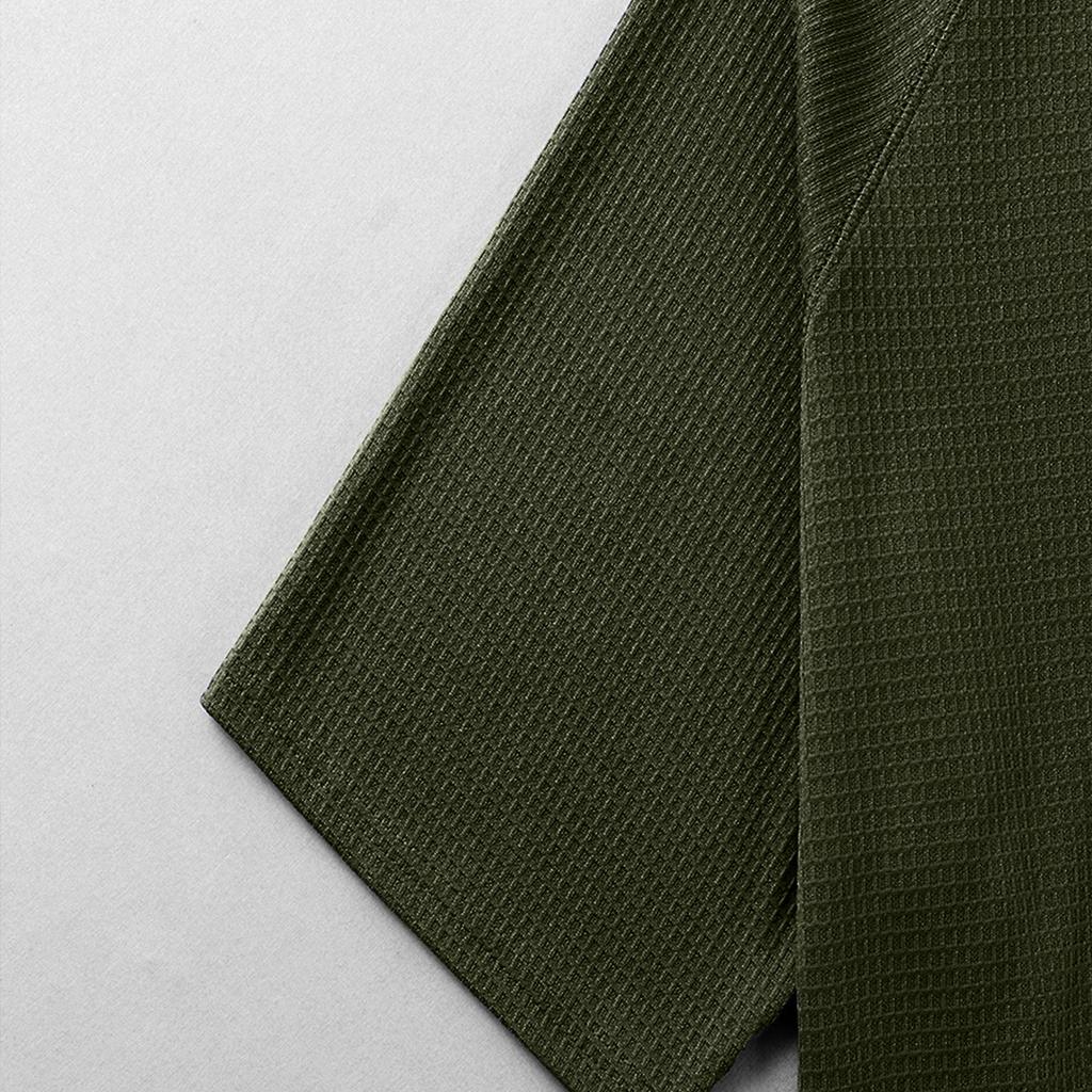 Maglietta da Uomo a Maniche Corte con Girocollo in Maglia Casual Vestibilità Larga Top Pullover Maglietta Base con Maniche Raglan