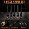 5pcs Compatible Cap TIG Welding Back Cap Black Welding Cutter Back Cap  Welding Torch Accessories