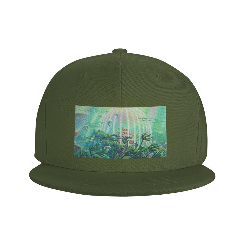 Ponyo Painting Anime Underwater Baseball Caps Snapback Fashion Baseball Hats Breathable Casual Casquette Outdoor for Unisex