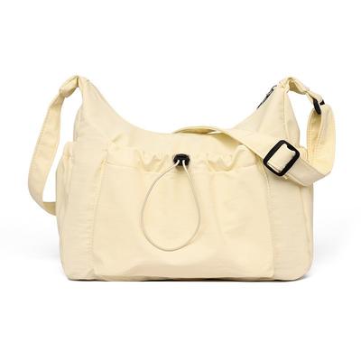 Simple and Large-capacity Canvas Bag Women's New Commuting Shoulder Tote Bag Casual Messenger Bag
