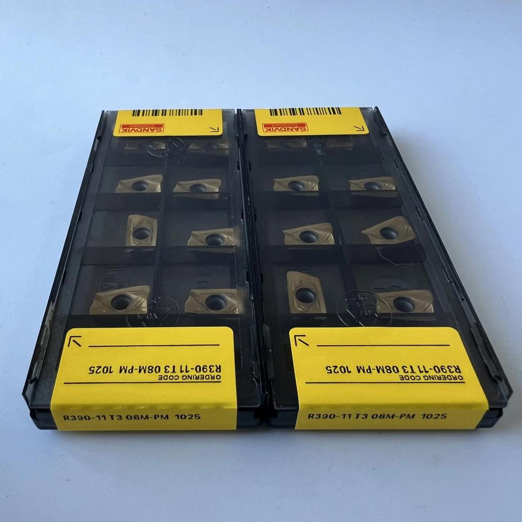 Original Sandvik / R390-11T308M-PM 1025  / CNC Lathe Carbide Blade 10 PCS