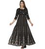 Women Designer Party Wear Printed Viscose Rayon Anarkali Kurta Gown