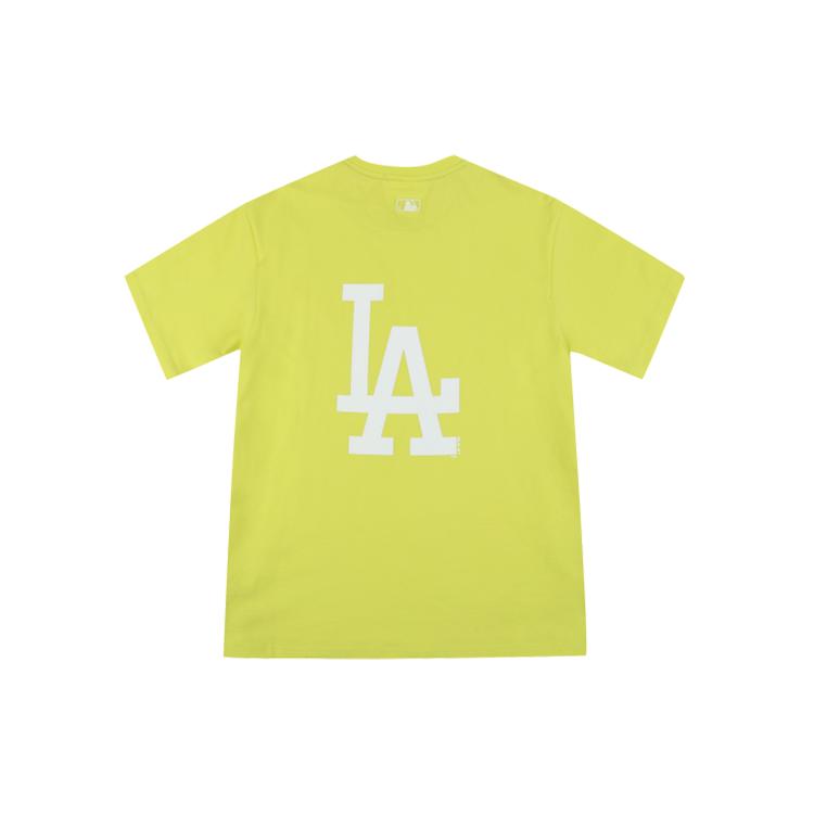 New MLB Los Angeles Dodgers T Shirts Unisex Yellow 31TSS3931-07Y