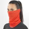 Salomon CROSS NECK HEAD TUBE Neck Cherry Free Size & Gaiter, Unisex, Tomato, LC2337400,