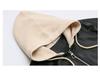 2024 Autumn Women's Fashion Detachable Hooded Knitted Leather Jacket WA8602