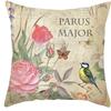 45x45cm Hot Selling Flower Ink Painting Polyester Pillowcase Cushion Cover Sofa Cushion Cover Home Pillowcase Decoration