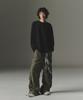 NOT4NERD Side Shirred Nylon Pants - Khaki