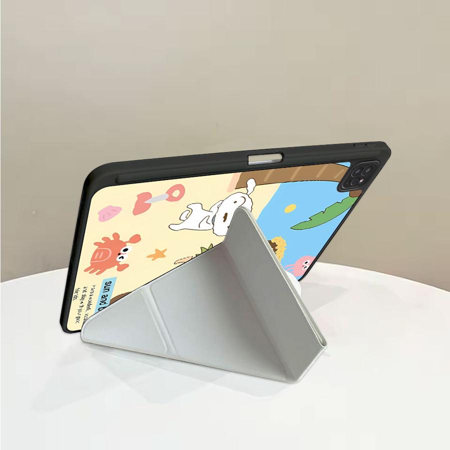 Cra-yons Shin-chans Anime Holder Cover Tablet Case For iPad Pro 11th 10th 9th 8th 7th 12.9inch Pro 2025 Air 4 5 M3 M2 1 2 M4