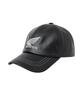 PHYPS MOTORCYCLE Engineered Leather Ball Cap Black