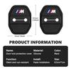 vbjly8 For BMW Silicone Car Door Lock Cover Protect Buckle Cover Latch Stop M 1 3 4 5 6 7 Series X1 X3 X4 X5 G20 G38 F48 E36 E39