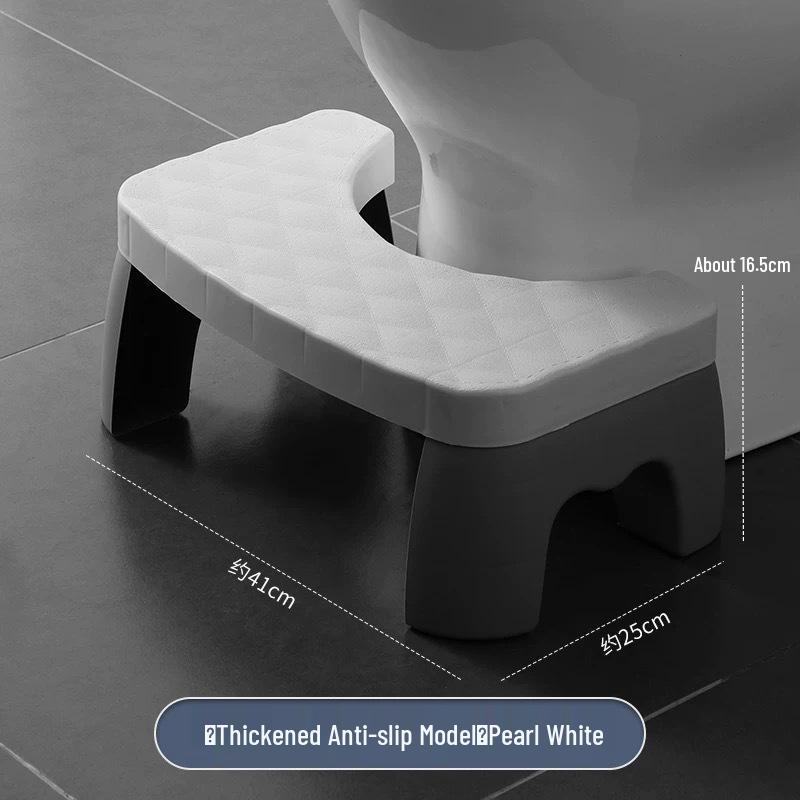Non-slip Bathroom Toilet Footstool for Children and Elderly