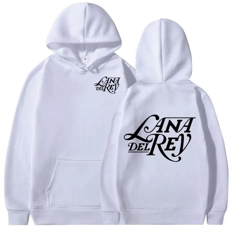 Winter Lana Del Rey Hoodie Men's Casual Hoodie Fashion Retro Harajuku Aesthetics Warm Hoodie Street Wear