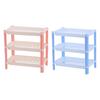 Countertop Storage Rack Tabletop Display Shelf Large Capacity Seasoning Rack Desk Bookshelf Home Organizer for Living Room