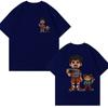 Rapper Bad Bunny Debi Tirar Mas Fotos DTMF Gewaschene T-Shirts Cartoon Frosch Klassisches Hip Hop T-Shirt Unisex Damen Baumwolle Übergröße T-Shirts
