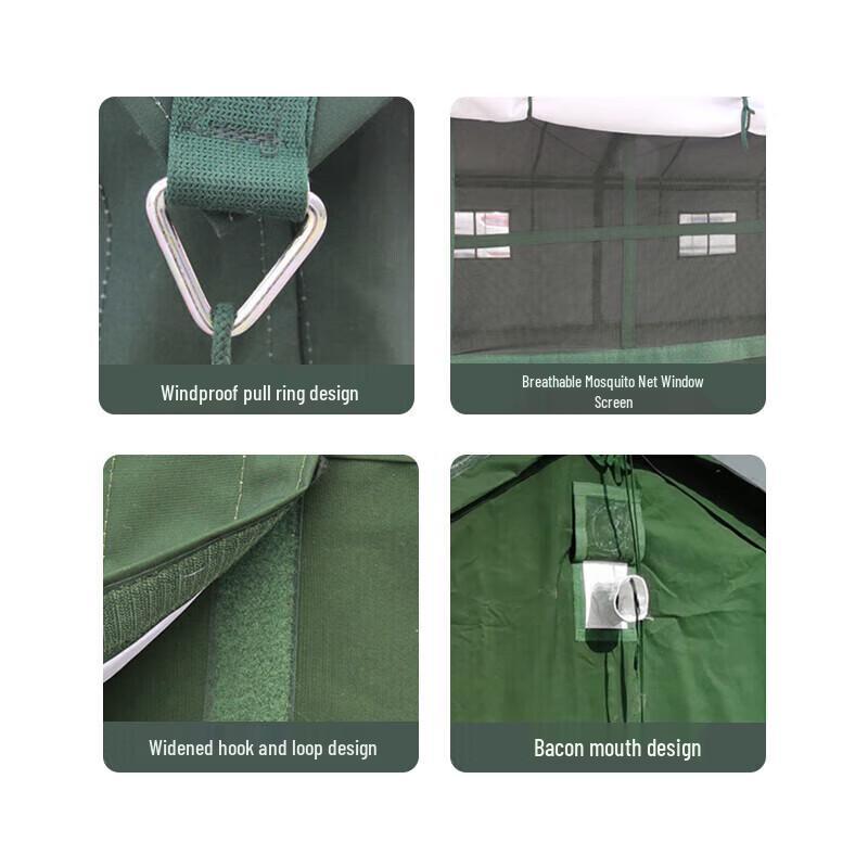 CTDX93 Barracks Tent - 4.4x4.6m