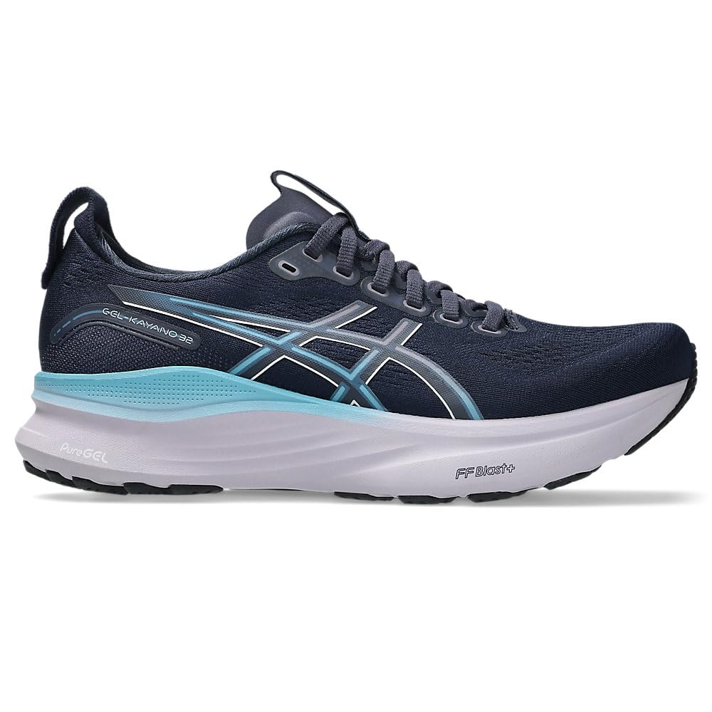 ASICS Official Store Exclusive 32 Running Size GEL-KAYANO Women's Shoes, 25.0 E, Midnight/Stillwater