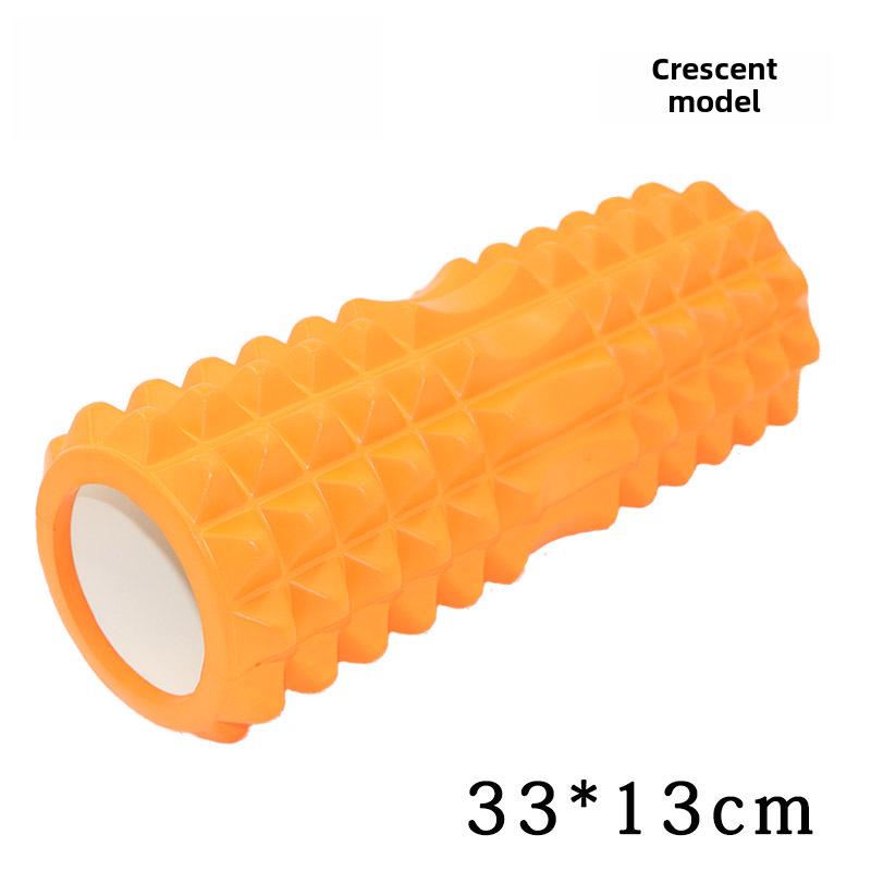 33cm EVA Hollow Wolf Tooth Yoga Foam Roller for Pilates & Balance Training