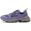 Li Ning Beicheng Slip Resistant Abrasion Resistant Low Top Running Shoes Women's Purple Black AGCT426-4
