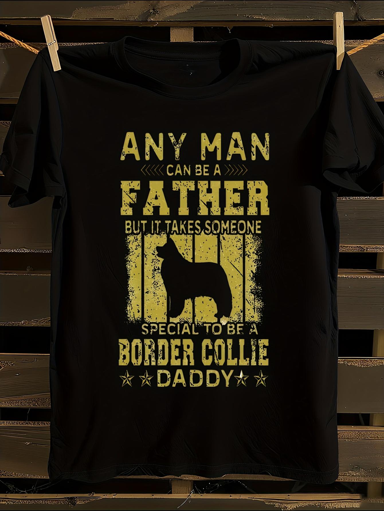 Border Collie Dad Tshirt S