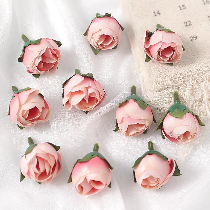 10/30Pcs Rose Artificial Flowers Head Silk Fake Flowers For Home Room Decor Party Table Wedding Decoration DIY Wreath Accessorie