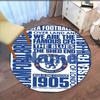 Custom Name Chelsea Football Club Printed Round Rug Carpet Chair Rug Area Rug Entryway Doormats,for Office Chair Living Room Bedroom Kitchen Room.