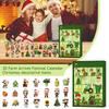 1 PC 3D Farm Advent Calendar Christmas Tree Decoration Ornament