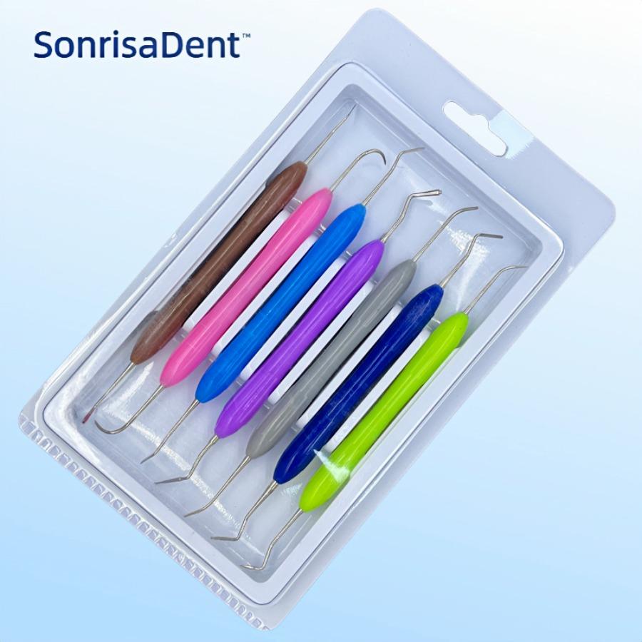 Dental Resin Spatulas Composite Instruments for Silicone Resins Filling Dentist Aesthetic Restoration Dental Tools