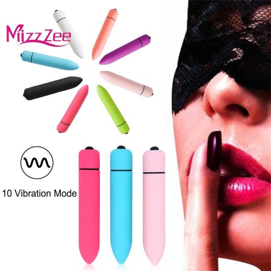 Mizz Zee vanntett elektrisk vagina bærbar 10 hastigheter for vibratormassasjepar kvinner