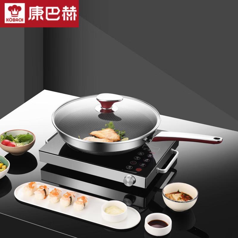 Kobach 32cm 316 Stainless Steel Wok