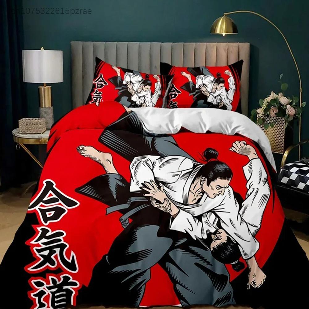 Japanese Element Duvet Cover Set Geisha Japanese Culture Theme Twin Bedding Set Double Queen King Size Polyester Qulit Cover