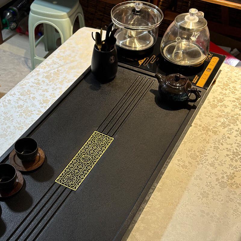 Huimiyuan Automatic Stone Tea Tray Set with Kettle