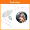 Elegant Taylor Swift Inspired Geometric Earrings Fashion Alloy Plated Studs