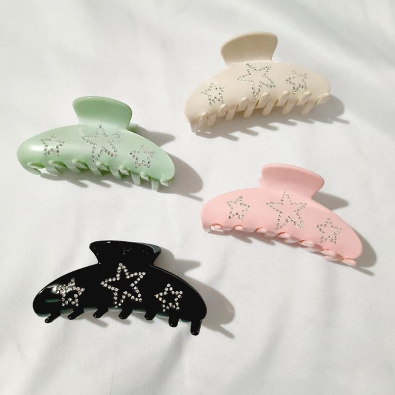 Large Hair Claw Clip Star Decorations Hair Catch Hair Accessories for Women