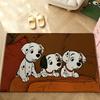 Classic Cartoon-101-D-dalmatiansS Cute Carpet Bathroom Anti-slip Door Mat Home Decoration Mat Entrance Door Scratch-resistant