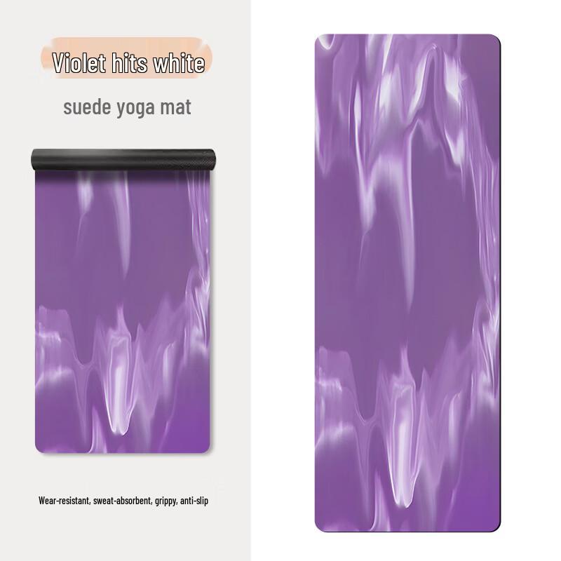 Xinjingzhou Thickened Suede Printed Yoga and Dance Mat