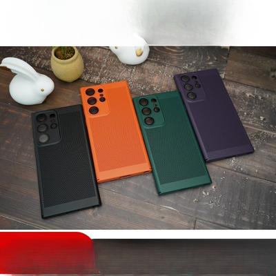 Étui pour téléphone Samsung S24 Ultra Été Détection de Glace Film pour Objectif S24 S23 Coque Rigide Étui de Protection