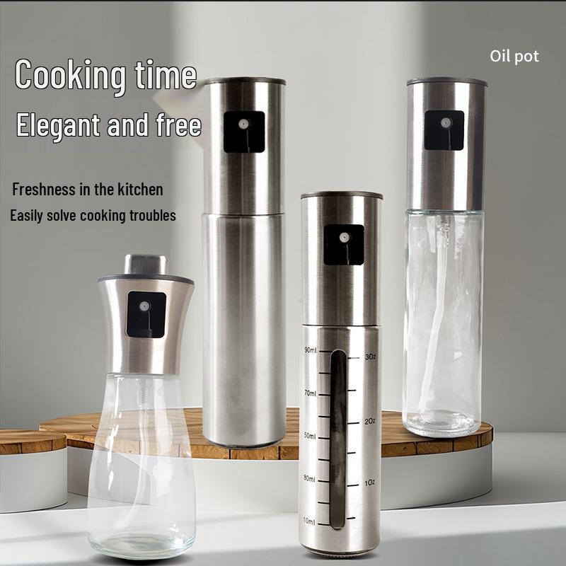 Stainless Steel Olive Oil Atomizing Sprayer for Kitchen and Barbecue