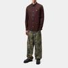 Carhartt WIP FW25 L/S Madison Shirt Washed Button Long Sleeve Logo Shirt Men shirts I023339-39G-XX