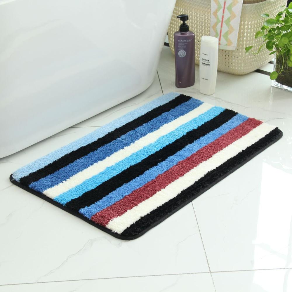 Коралловый флисовый тисненый коврик для ванной комнаты из кашемира — фото 3