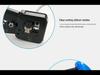 MANCOM 6P8P Crimping & Wire Stripping Pliers, EZ Multi-Color Through-Hole Crystal Head Network Cable Tool