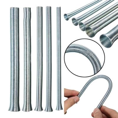 5 st/set AC-rörböjare med fjäder 1/4 1/2 3/8 5/8 5/16 Handverktyg Rörböjare för Koppar Aluminiumrörböjning Manuell