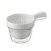 3Pcs Double Layer Drain Basket with Handle 2-in-1 Strainer Storage Container Small Vegetable Fruit Mini Berry Tomato Grape Washing Colander Bowl