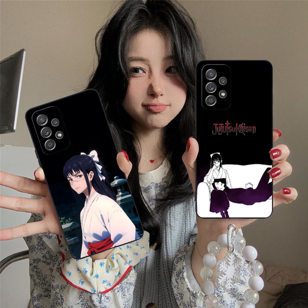 JJK Utahime Iori Matte TPU Mobile Phone Case for Samsung Galaxy M55 54 42 35 34 33 32 23 22 15 14 13 12 F55 5G Colorful Cover